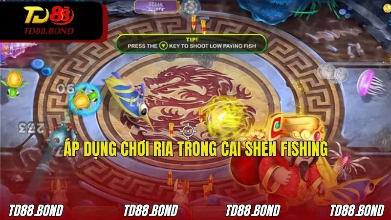 Áp dụng chiến thuật chơi ria để thu về chiến lợi phẩn bất ngờ